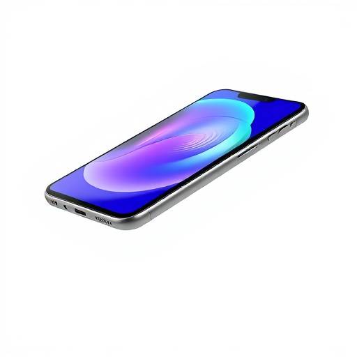 Un render di uno smartphone pieghevole di ultima generazione